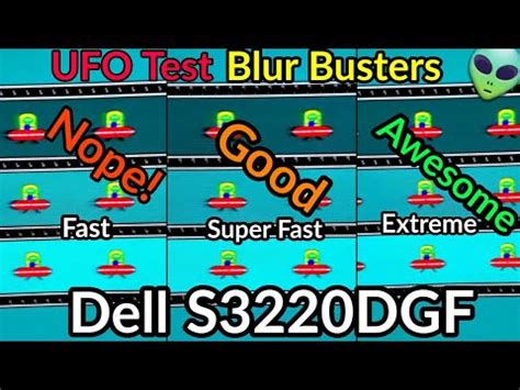 ufo blur test